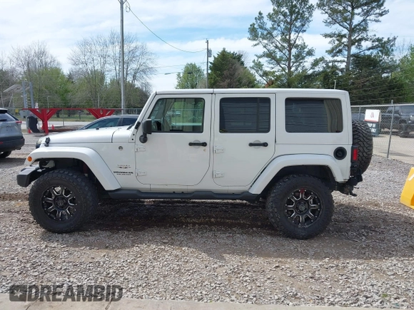 2017 Jeep Wrangler Unlimited Sahara with VIN 1C4BJWEG8HL734572, listed as a IAAI auction lot 41863636 with 123,979 mi miles. Bid and sale history available at carsss.com. Image 15.