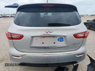 2014 Infiniti QX60 with VIN 5N1AL0MM1EC552553, listed as a Copart auction lot 63285785 with 174,041 mi miles and Salvage title. Bid and sale history available at DreamBid. Image 6.