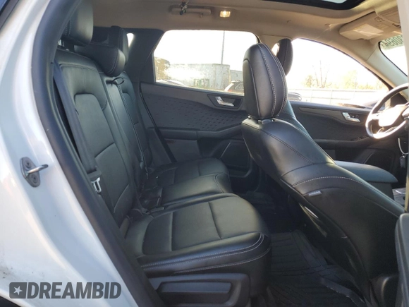 2020 Ford Escape Titanium Hybrid with VIN 1FMCU0DZ5LUA54462, listed as a Copart auction lot 76230694 with 32,698 mi miles and Salvage title. Bid and sale history available at DreamBid. Image 12.