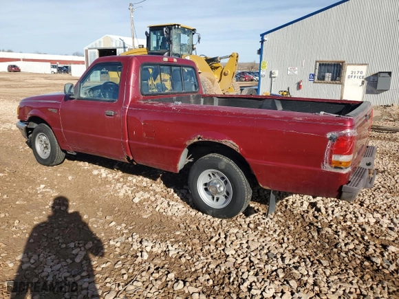 1996 Ford Ranger XL with VIN 1FTCR10A3TUB60954, listed as a Copart auction lot 48135455 with 159,015 mi miles and Salvage Title. Bid and sale history available at carsss.com. Image 2.