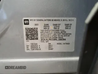 2024 GMC Terrain SLT with VIN 3GKALPEG9RL168394, listed as a Copart auction lot 60833435 with 45,667 mi miles and Clean title. Bid and sale history available at DreamBid. Image 13.