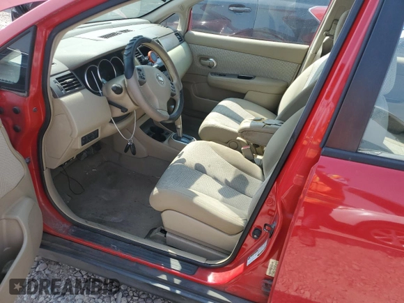 2007 Nissan Versa 1.8 S with VIN 3N1BC13E77L352733, listed as a Copart auction lot 65139024 with 206,606 mi miles and Clean Title. Bid and sale history available at carsss.com. Image 7.