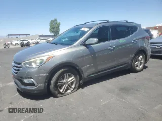 2018 Hyundai Santa Fe 2.4L z VIN 5XYZU3LB3JG523258, wystawiony jako Copart lot #60692075 z przebiegiem 142 015 mil mil oraz Szkoda całkowita • Salvage title. Historia ofert i sprzedaży dostępna na DreamBid. Obrazek 1.