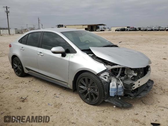 2023 Toyota Corolla SE with VIN 5YFS4MCE0PP150024, listed as a Copart auction lot 45367425 with 39,164 mi miles and Clean Title. Bid and sale history available at DreamBid. Image 4.
