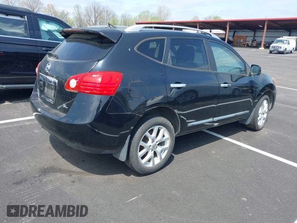 2012 Nissan Rogue SL with VIN JN8AS5MT3CW268062, listed as a IAAI auction lot 41924449 with 150,743 mi miles and . Bid and sale history available at DreamBid. Image 4.