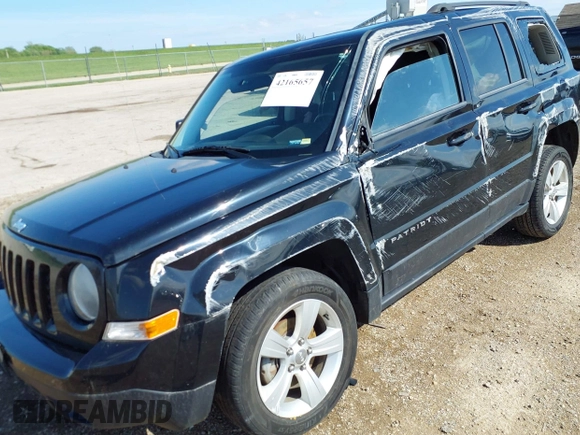 2014 Jeep Patriot Latitude with VIN 1C4NJRFB2ED501262, listed as a IAAI auction lot 42165657 with 107,551 mi miles and . Bid and sale history available at DreamBid. Image 6.