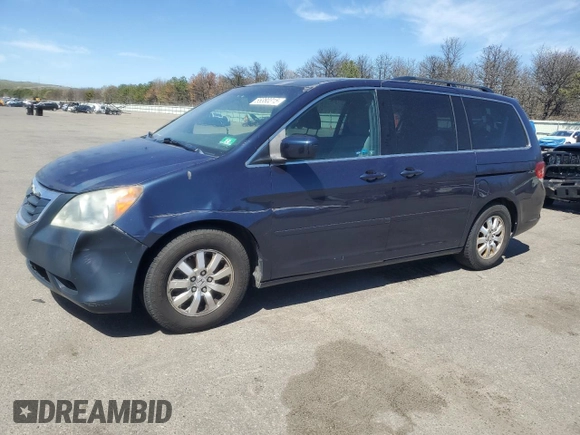 2010 Honda Odyssey EX with VIN 5FNRL3H48AB057539, listed as a Copart auction lot 55380315 with 142,744 mi miles and Clean Title. Bid and sale history available at carsss.com. Image 1.