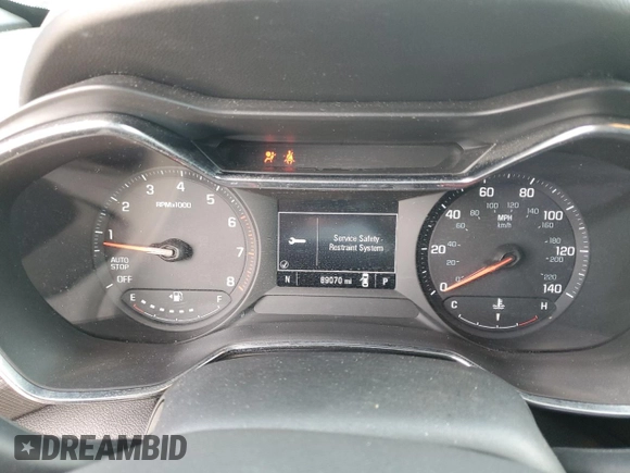 2022 Chevrolet TrailBlazer ACTIV with VIN KL79MVSL0NB055797, listed as a Copart auction lot 89179365 with 89,070 mi miles and Salvage Title. Bid and sale history available at carsss.com. Image 9.