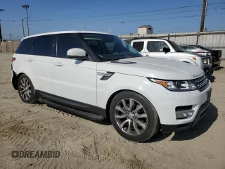 2015 Land Rover Range Rover Sport HSE with VIN SALWR2VF7FA524587, listed as a Copart auction lot 57530595 with 99,239 mi miles and Salvage title. Bid and sale history available at DreamBid. Image 4.