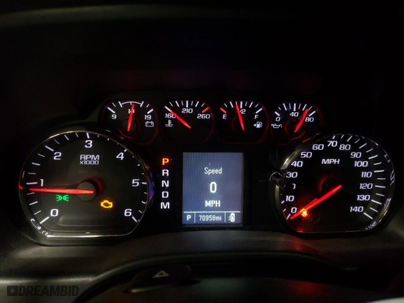 2016 GMC Sierra 1500 with VIN 1GTV2LEH2GZ424592, listed as a Copart auction lot 86560674 with 70,958 mi miles and Salvage Title. Bid and sale history available at carsss.com. Image 9.