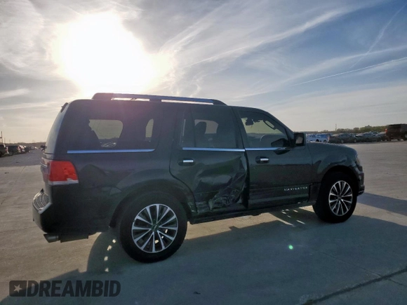 2017 Lincoln Navigator Select with VIN 5LMJJ2HTXHEL00423, listed as a Copart auction lot 48228985 with 175,204 mi miles and Salvage title. Bid and sale history available at DreamBid. Image 3.