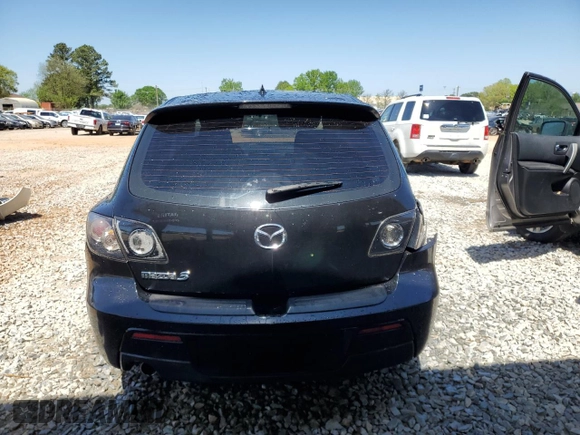 2008 Mazda 3 s GT *Ltd Avail* with VIN JM1BK344881842494, listed as a Copart auction lot 52361775 with 199,892 mi miles and Salvage Title. Bid and sale history available at carsss.com. Image 6.