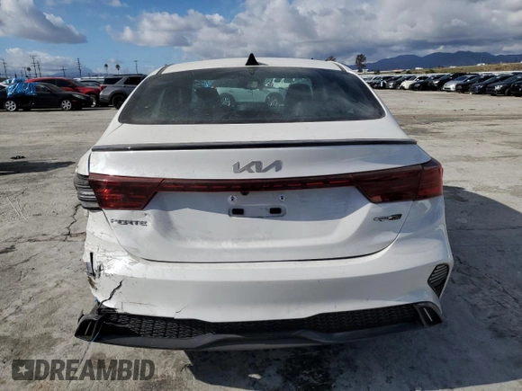 2024 Kia Forte GT-Line with VIN 3KPF54AD6RE719276, listed as a Copart auction lot 44010935 with 16,729 mi miles and Salvage Title. Bid and sale history available at carsss.com. Image 6.