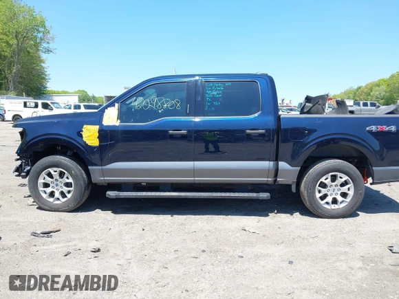 2022 Ford F-150 XL with VIN 1FTEW1EBXNFB14743, listed as a IAAI auction lot 42098808 with 49,314 mi miles and . Bid and sale history available at DreamBid. Image 15.