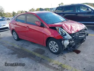 2016 Hyundai Accent SE z VIN KMHCT4AE9GU023586, wystawiony jako IAAI lot #40930170 z przebiegiem 106 633 mil mil oraz . Historia ofert i sprzedaży dostępna na DreamBid. Obrazek 1.