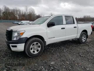 2020 Nissan Titan S with VIN 1N6AA1EC5LN509709, listed as a Copart auction lot 80215164 with 63,243 mi miles and Clean title. Bid and sale history available at DreamBid. Image 1.