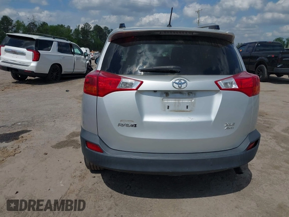 2013 Toyota RAV4 XLE with VIN JTMRFREV1DD002160, listed as a IAAI auction lot 42096185 with 195,042 mi miles. Bid and sale history available at carsss.com. Image 16.