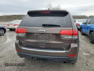 2017 Jeep Grand Cherokee Limited with VIN 1C4RJFBG2HC739821, listed as a Copart auction lot 51586385 with 118,138 mi miles and Salvage Title. Bid and sale history available at carsss.com. Image 6.