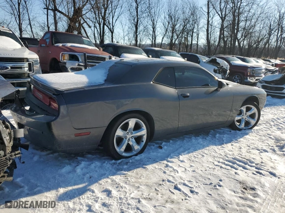 2014 Dodge Challenger SXT with VIN 2C3CDYAG3EH204522, listed as a Copart auction lot 41659465 with 0 mi miles and Salvage Title. Bid and sale history available at carsss.com. Image 3.