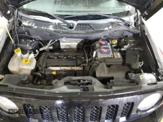 2017 Jeep Patriot Sport SE with VIN 1C4NJPBA2HD201176, listed as a Copart auction lot 44499025 with 92,182 mi miles and Salvage Title. Bid and sale history available at carsss.com. Image 12.