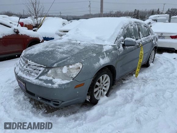 2010 Chrysler Sebring Touring with VIN 1C3CC4FB1AN135341, listed as a Copart auction lot 82492404 with Not Provided miles and Salvage Title. Bid and sale history available at carsss.com. Image 1.