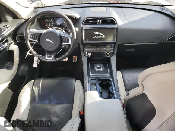 2020 Jaguar F-Pace S with VIN SADCM2FV9LA624771, listed as a Copart auction lot 86042594 with 93,177 mi miles and Clean Title. Bid and sale history available at DreamBid. Image 8.