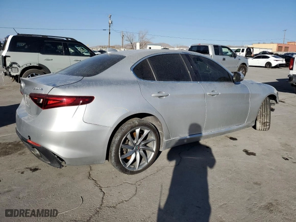 2017 Alfa Romeo Giulia Ti with VIN ZARFAECN4H7552055, listed as a Copart auction lot 88770445 with 62,737 mi miles and Salvage Title. Bid and sale history available at carsss.com. Image 3.