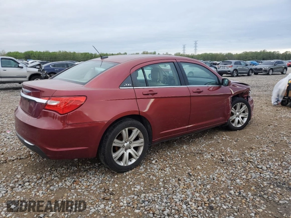 2012 Chrysler 200 Touring with VIN 1C3CCBBB8CN135561, listed as a Copart auction lot 51231825 with 170,289 mi miles and Salvage Title. Bid and sale history available at DreamBid. Image 3.