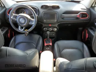 2016 Jeep Renegade Trailhawk with VIN ZACCJBCT0GPC61676, listed as a Copart auction lot 65653453 with 76,838 mi miles and Salvage title. Bid and sale history available at DreamBid. Image 8.