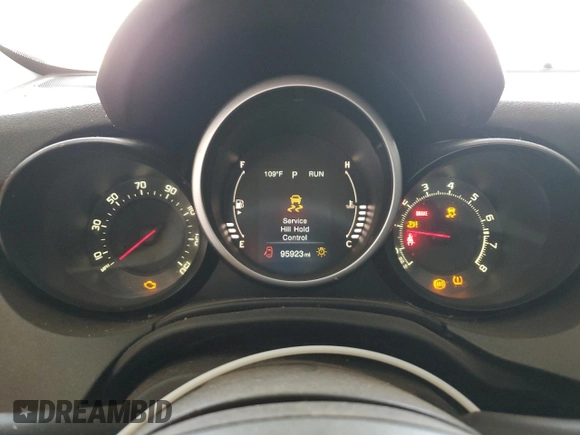 2016 FIAT 500X Trekking with VIN ZFBCFXCT8GP353455, listed as a Copart auction lot 63281625 with 95,923 mi miles and Clean title. Bid and sale history available at DreamBid. Image 9.