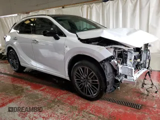 2023 Lexus RX with VIN 2T2BCMEA8PC002972, listed as a Copart auction lot 43398544 with 12,996 mi miles and Salvage Title. Bid and sale history available at carsss.com. Image 4.