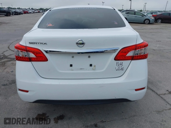 2015 Nissan Sentra S with VIN 3N1AB7AP8FY249344, listed as a IAAI auction lot 41891051 with 143,917 mi miles and . Bid and sale history available at DreamBid. Image 17.