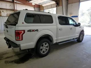 2015 Ford F-150 XLT with VIN 1FTEW1EG8FFB67566, listed as a Copart auction lot 51985585 with 156,581 mi miles and Salvage Title. Bid and sale history available at carsss.com. Image 3.