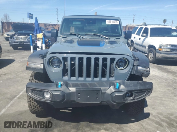 2024 Jeep Wrangler Rubicon с VIN 1C4RJXR60RW317288, выставлен на аукционе Copart как лот 49910465 с пробегом 3 259 миль миль и Списание • Salvage title. История ставок и продаж доступна на DreamBid. Изображение 5.