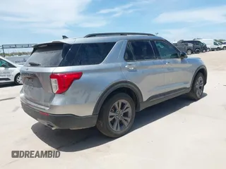 2024 Ford Explorer XLT with VIN 1FMSK7DH6RGA72848, listed as a IAAI auction lot 42339090 with 21,366 mi miles and . Bid and sale history available at DreamBid. Image 4.