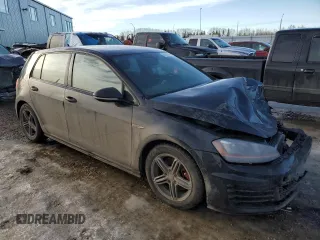2015 Volkswagen Golf GTI SE with VIN 3VW5T7AU1FM003452, listed as a Copart auction lot 40031444 with 134,728 mi miles and Salvage Title. Bid and sale history available at carsss.com. Image 4.