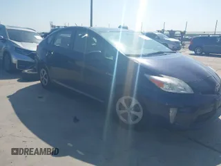 2012 Toyota Prius One with VIN JTDKN3DU2C0334527, listed as a IAAI auction lot 41866609 with 107,484 mi miles. Bid and sale history available at carsss.com. Image 1.