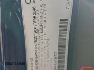 2018 Audi S4 Prestige z VIN WAUC4BF47JA136772, wystawiony jako Copart lot #54249175 z przebiegiem 87 419 mil mil oraz Tytuł czysty. Historia ofert i sprzedaży dostępna na DreamBid. Obrazek 12.