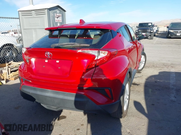 2020 Toyota C-HR LE with VIN JTNKHMBX6L1069871, listed as a IAAI auction lot 41626456 with 31,200 mi miles. Bid and sale history available at carsss.com. Image 16.