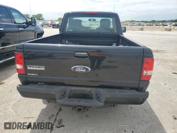 2011 Ford Ranger XL with VIN 1FTKR1AD5BPA46715, listed as a Copart auction lot 58493065 with 177,515 mi miles and Salvage title. Bid and sale history available at DreamBid. Image 6.