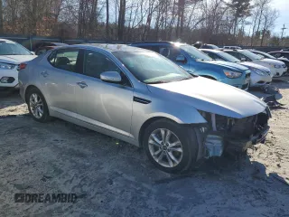 2011 Kia Optima EX with VIN KNAGN4A69B5175800, listed as a Copart auction lot 80205734 with 104,218 mi miles and Salvage Title. Bid and sale history available at carsss.com. Image 4.