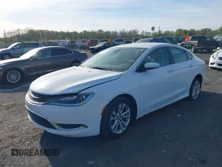 2016 Chrysler 200 Limited with VIN 1C3CCCAB0GN149497, listed as a IAAI auction lot 42078729 with 136,214 mi miles. Bid and sale history available at carsss.com. Image 2.