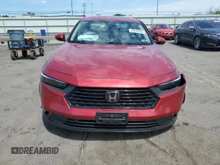 2024 Honda Accord EX-L with VIN 1HGCY2F67RA001054, listed as a Copart auction lot 65442525 with 16,994 mi miles and Salvage title. Bid and sale history available at DreamBid. Image 5.