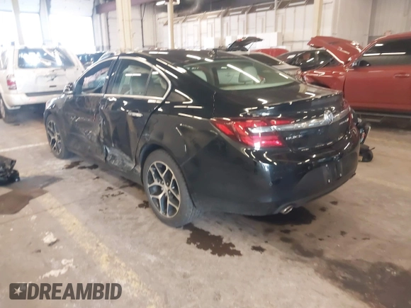 2014 Buick Regal Premium II with VIN 2G4GR5GX6E9186902, listed as a IAAI auction lot 41666086 with 101,004 mi miles. Bid and sale history available at carsss.com. Image 3.