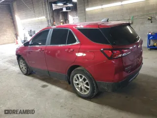 2023 Chevrolet Equinox LT with VIN 3GNAXUEG6PS129304, listed as a Copart auction lot 48183655 with 55,406 mi miles and Salvage Title. Bid and sale history available at carsss.com. Image 2.