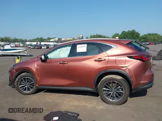 2025 Lexus NX 350h Luxury with VIN 2T2HKCEZ6SC041792, listed as a IAAI auction lot 42568589 with 13,469 mi miles and . Bid and sale history available at DreamBid. Image 14.