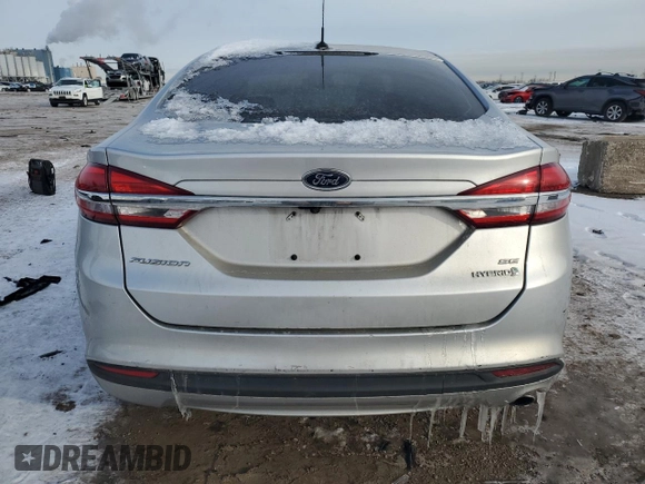 2017 Ford Fusion Hybrid SE with VIN 3FA6P0LU9HR384799, listed as a Copart auction lot 44772965 with Not provided miles and Salvage title. Bid and sale history available at DreamBid. Image 6.