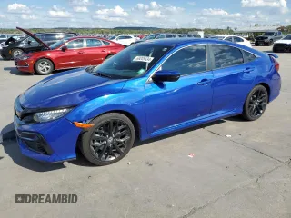 2020 Honda Civic Si with VIN 2HGFC1E58LH703102, listed as a Copart auction lot 69205434 with Not Provided miles and Clean Title. Bid and sale history available at DreamBid. Image 1.