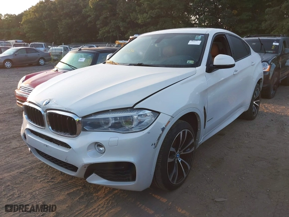 2017 BMW X6 xDrive35i with VIN 5UXKU2C37H0U29936, listed as a IAAI auction lot 40332243 with 95,187 mi miles. Bid and sale history available at carsss.com. Image 18.