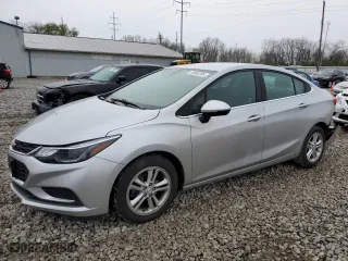 2018 Chevrolet Cruze LT with VIN 1G1BE5SM9J7125877, listed as a Copart auction lot 51832295 with 69,037 mi miles and Salvage Title. Bid and sale history available at carsss.com. Image 1.